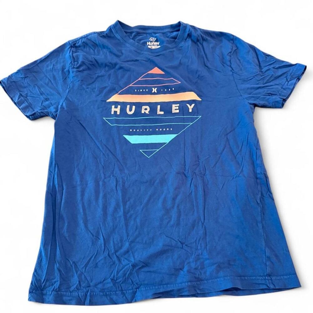 Hurley blue surf shirt size M